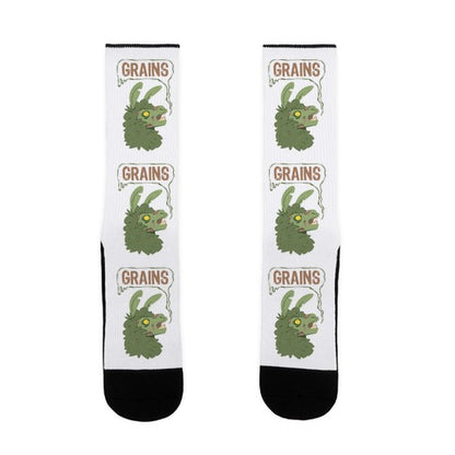 Zombie Llama Socks