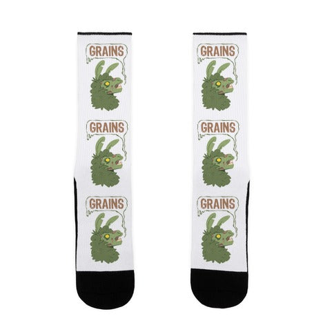 Zombie Llama Socks