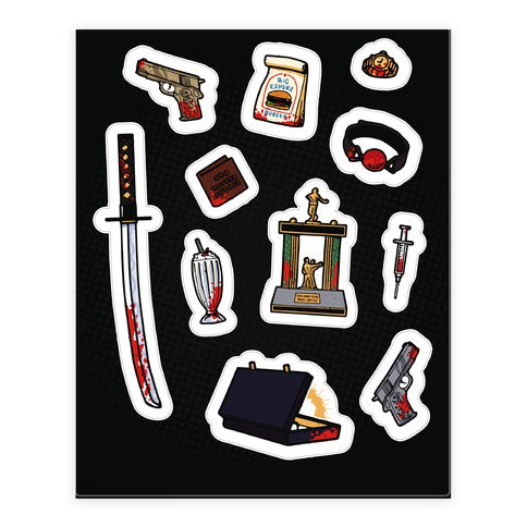 Cult Classic Icons Sticker Sheet