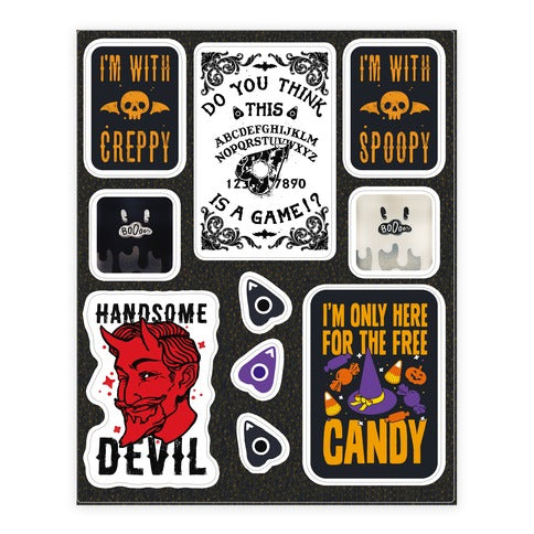 Halloween  Sticker Sheet