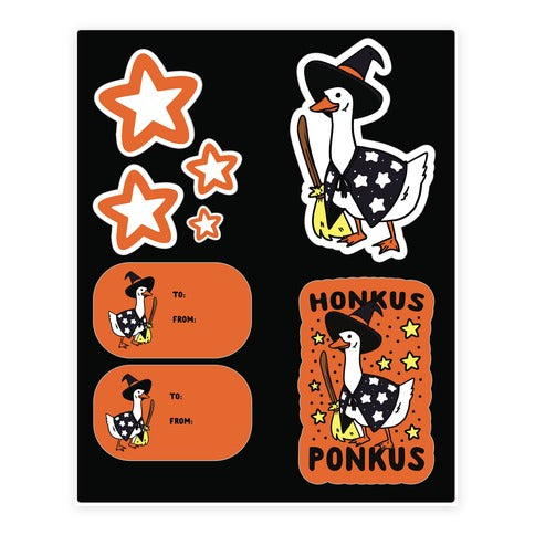 Honkus Ponkus Sticker Sheet