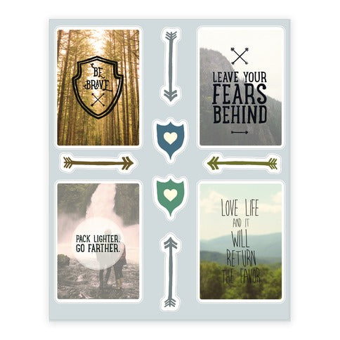 Inspiration  Sticker Sheet