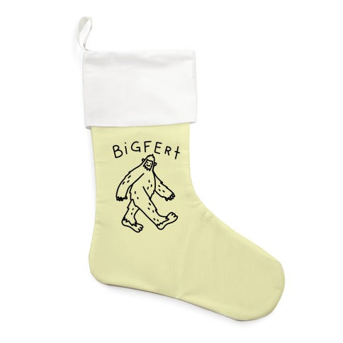 Derpy Bigfert Sasquatch Stocking