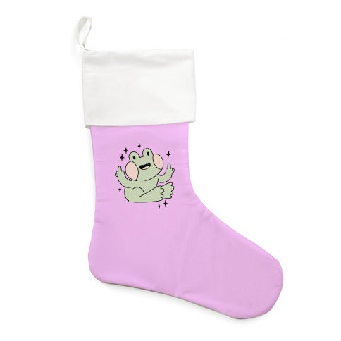 Flicky Frog  Stocking