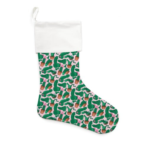 Penis Plants Pattern Stocking
