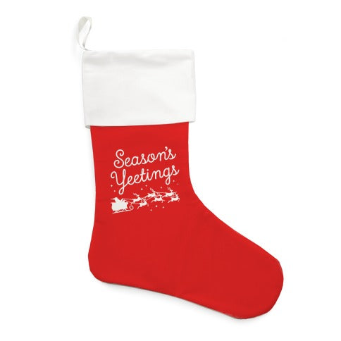 Season's Yeetings Stocking