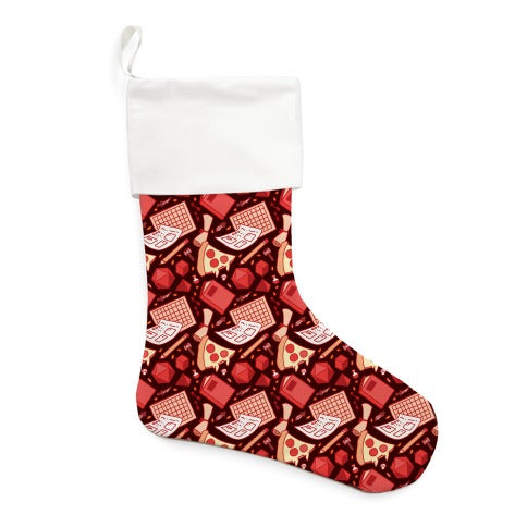 Tabletop RPG pattern Stocking