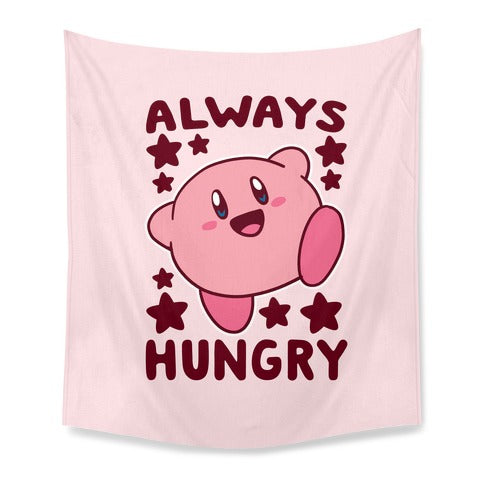 Always Hungry - Kirby Tapestry