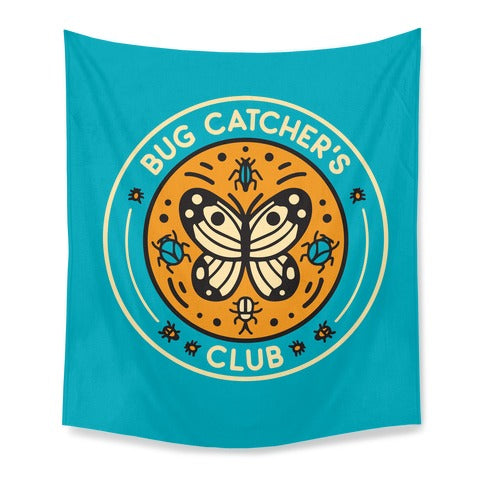 Bug Catcher's Club Tapestry