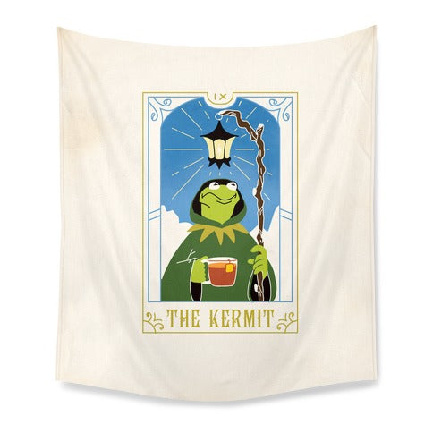 The Kermit Tarot Card Tapestry