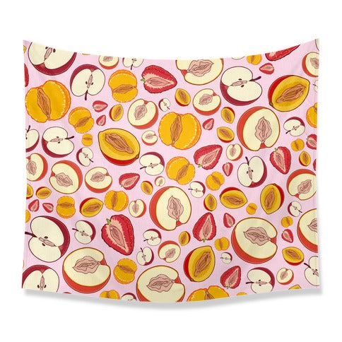 Fruity Vaginas Pattern Tapestry