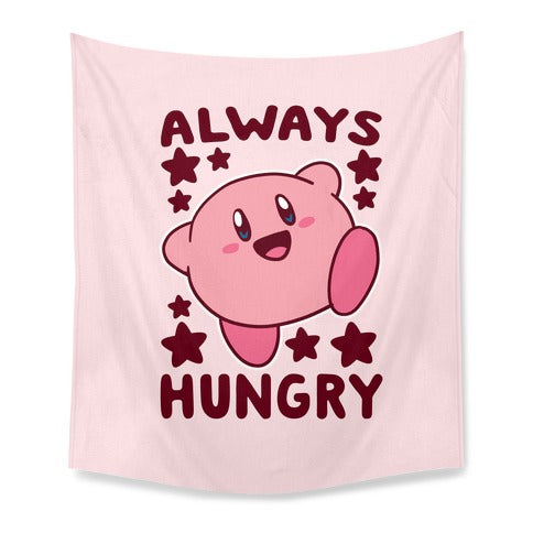 Always Hungry - Kirby Tapestry