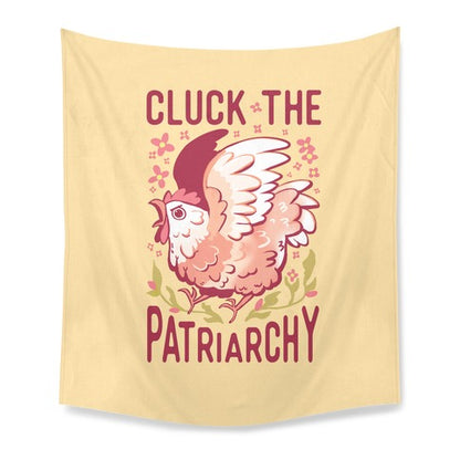 Cluck The Patriarchy Tapestry