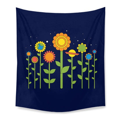 Plant Planets Tapestry