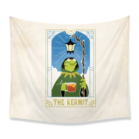 The Kermit Tarot Card Tapestry