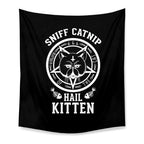 Sniff Catnip. Hail Kitten. Tapestry