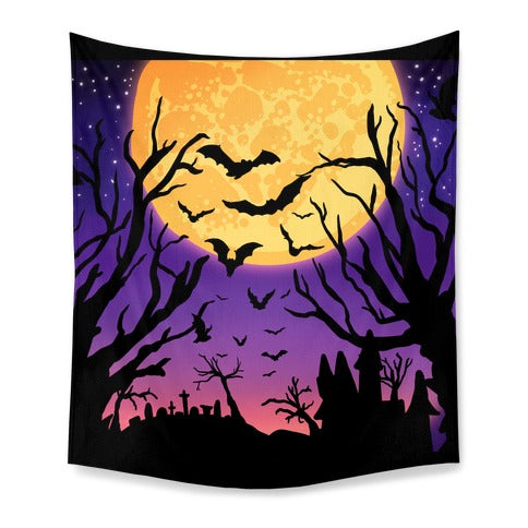Spooky Nights Tapestry