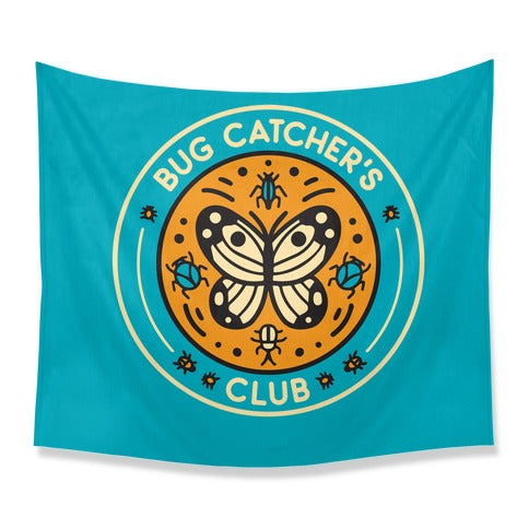 Bug Catcher's Club Tapestry
