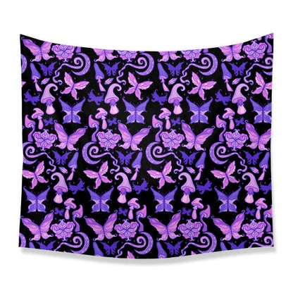 Fairy Goth Pattern Tapestry