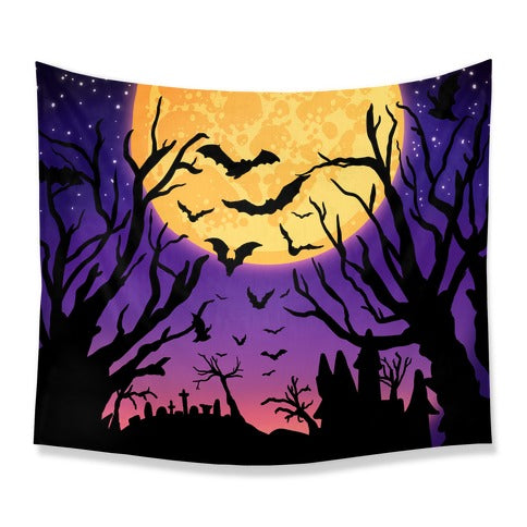 Spooky Nights Tapestry