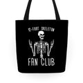 12-Foot Skeleton Fan Club Tote Bag