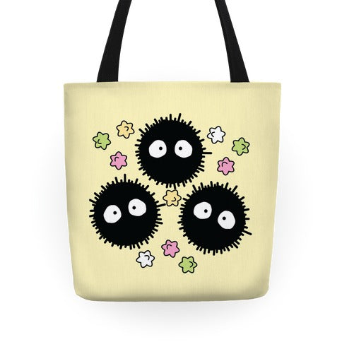 A Trio Of Soot Sprites Tote Bag