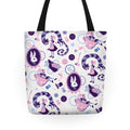 Alice In Wonderland Pattern Tote Tote Bag
