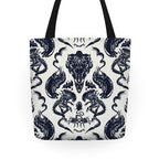 Alien Xenomorph Pattern Tote Tote Bag
