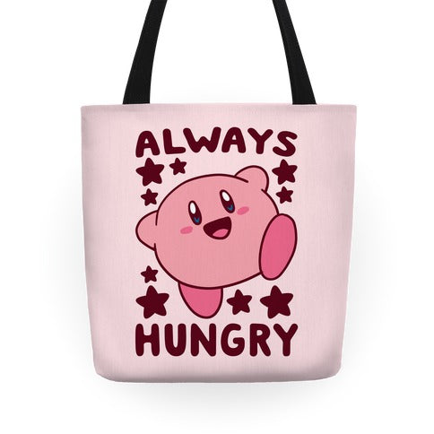 Always Hungry - Kirby Tote Bag