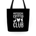 Antisocial Cryptid Club Tote Bag