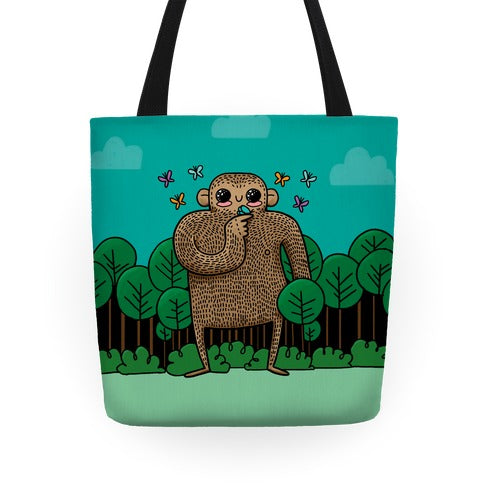 Baby Bigfoot Tote Bag