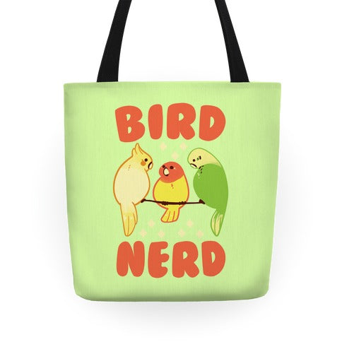 Bird Nerd Tote Bag