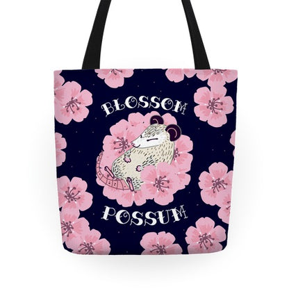 Blossom Possum Tote Bag