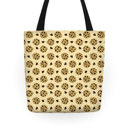 Chocolate Chip Cookies Pattern Tote Bag