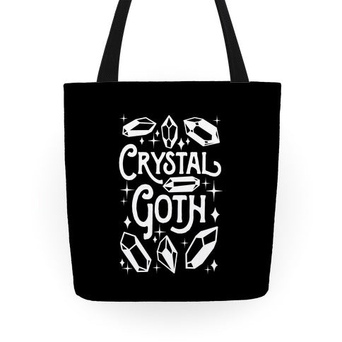 Crystal Goth Tote Bag