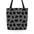 Cute Mothman Pattern Tote Bag