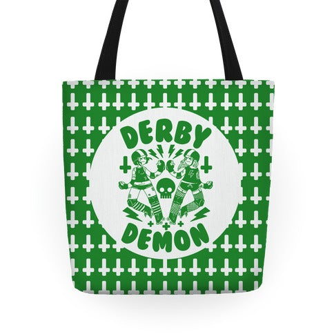 Derby Demon Tote Bag