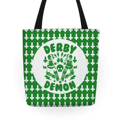 Derby Demon Tote Bag