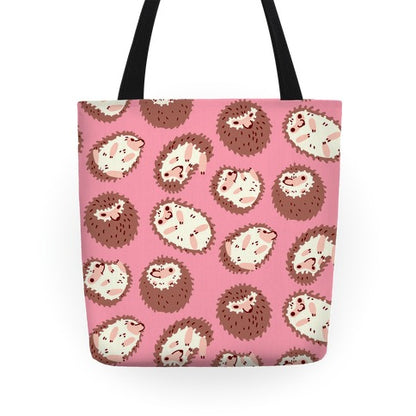 Floaty Hedgehogs Tote Bag