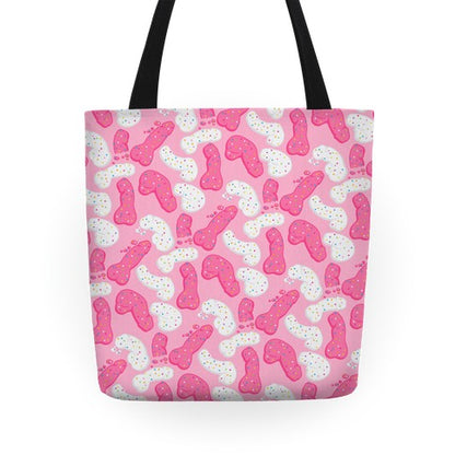 Frosted Peens Crackers Tote Bag