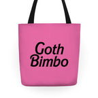 Goth Bimbo Tote Bag
