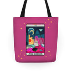 Hermit Tarot Card Tote Bag