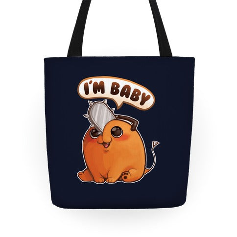 I'm Baby Pochita Tote Bag