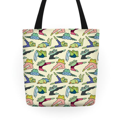 Leggy Frogs Tote Bag