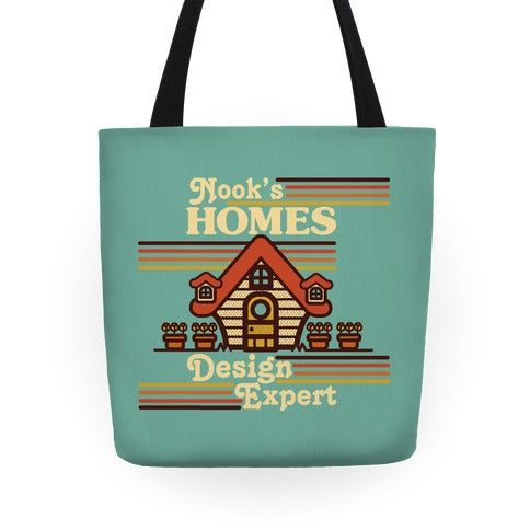 Nook's Homes Design Expert Tote Bag