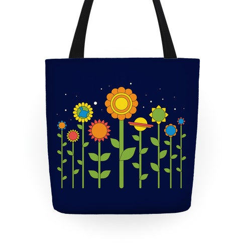 Plant Planets Tote Bag