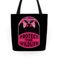 Protect the Wildlife (Mothman) Tote Bag