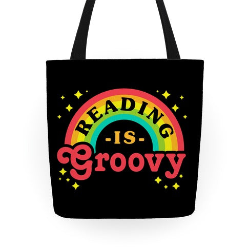 Reading is Groovy Tote Bag