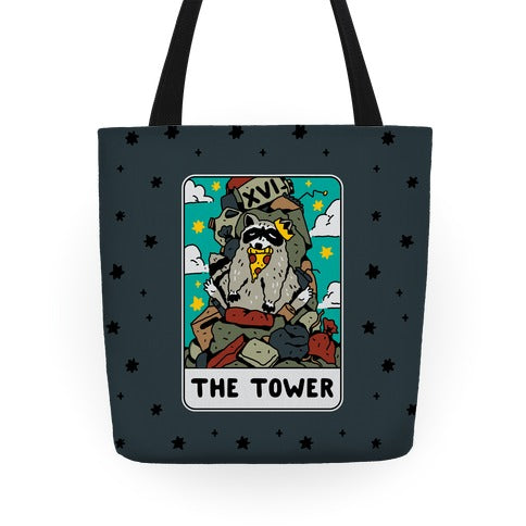 The Garbage Tower Tarot Tote Bag