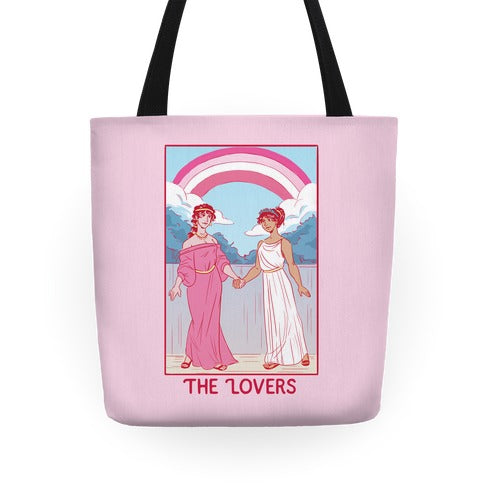 The Lovers - Sappho Tote Bag